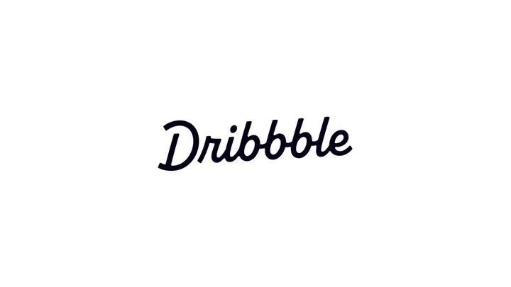Dribbble tasarım topluluğu resmi logo önizlemesi